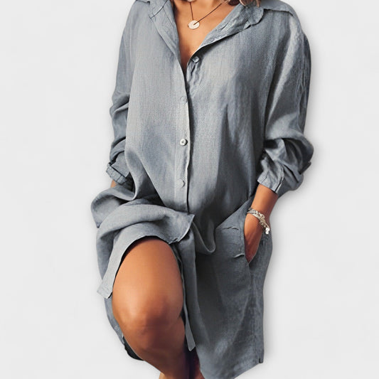 Everyday Casual Linen Blouse